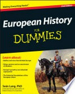European history for dummies / by Sean Lang.