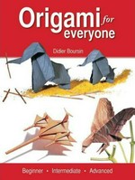 Origami for everyone : beginner, intermediate, advanced / Didier Boursin.