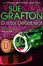 D is for deadbeat: Sue Grafton.