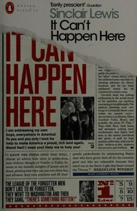 It can't happen here / by Sinclair Lewis.