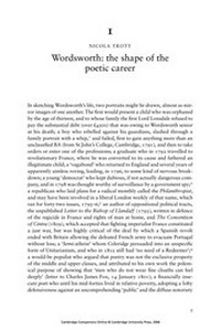The Cambridge companion to Wordsworth / edited by Stephen Gill.