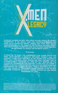 X-Men legacy. writer, Simon Spurrier ; pencillers, Tan Eng Huat & Khoi Pham. [4], For we are many /