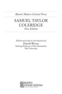 Samuel Taylor Coleridge / edited and with an introduction by Harold Bloom.