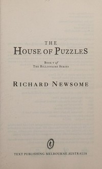The house of puzzles / Richard Newsome.